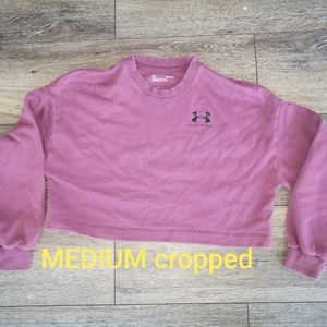 Cropped Under Armour Womens MEDIUM Sweatshirt